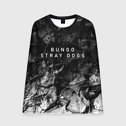Мужской лонгслив Bungo Stray Dogs black graphite