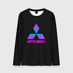 Лонгслив мужской Mitsubishi gradient, цвет: 3D-принт