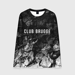Лонгслив мужской Club Brugge black graphite, цвет: 3D-принт