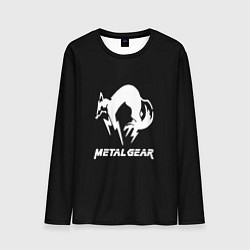 Лонгслив мужской Metal gear logo, цвет: 3D-принт