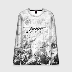 Мужской лонгслив Tokio Hotel white graphite