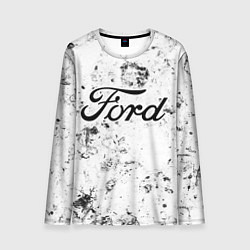 Лонгслив мужской Ford dirty ice, цвет: 3D-принт