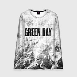 Лонгслив мужской Green Day white graphite, цвет: 3D-принт