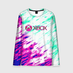 Лонгслив мужской Xbox краски текстура игры, цвет: 3D-принт