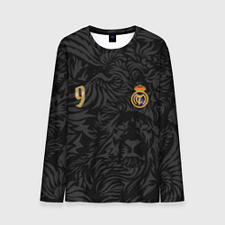 Лонгслив мужской Килиан Мбаппе номер 9 Реал Мадрид, цвет: 3D-принт