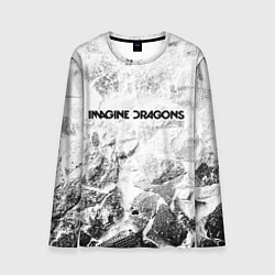 Мужской лонгслив Imagine Dragons white graphite