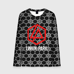 Мужской лонгслив Linkin park logo pattern