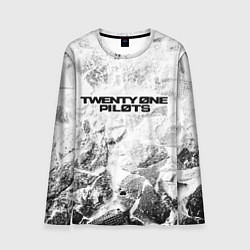 Мужской лонгслив Twenty One Pilots white graphite