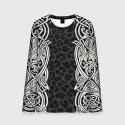 Мужской лонгслив Скандинавский кельтский узор