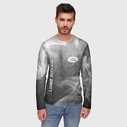 Лонгслив мужской Land Rover - grey gradient вертикально, цвет: 3D-принт — фото 2