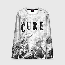Мужской лонгслив The Cure white graphite