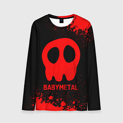 Лонгслив мужской Babymetal - red gradient, цвет: 3D-принт