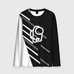 Лонгслив мужской Among us pattern sport, цвет: 3D-принт
