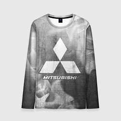 Лонгслив мужской Mitsubishi - grey gradient, цвет: 3D-принт