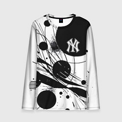 Мужской лонгслив New York Yankees baseball team - abstraction