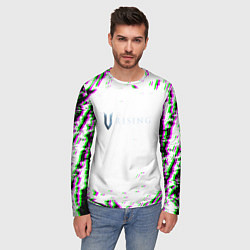 Лонгслив мужской Vrising глитч краски, цвет: 3D-принт — фото 2