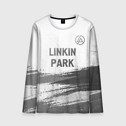 Лонгслив мужской Linkin Park - white gradient посередине, цвет: 3D-принт