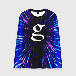 Мужской лонгслив Garbage neon energy