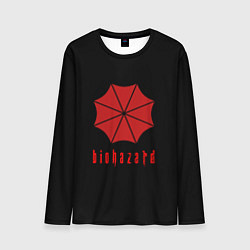 Мужской лонгслив Biohazard resident game