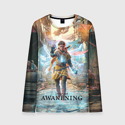 Лонгслив мужской Чародейка Unknown 9 awakening, цвет: 3D-принт