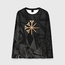 Мужской лонгслив Nightwish golden poly