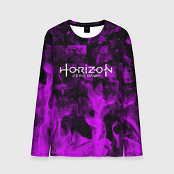 Лонгслив мужской Horizon: Zero Dawn flame neon steel, цвет: 3D-принт