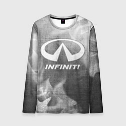 Лонгслив мужской Infiniti - grey gradient, цвет: 3D-принт