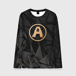 Мужской лонгслив Aerosmith golden poly