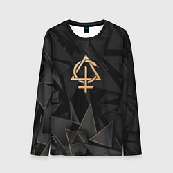 Мужской лонгслив Behemoth golden poly