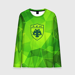 Мужской лонгслив AEK Athens green poly
