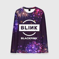 Лонгслив мужской Праздничный Blackpink, цвет: 3D-принт