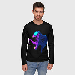 Лонгслив мужской Venom head, цвет: 3D-принт — фото 2