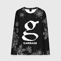 Мужской лонгслив Снежный Garbage