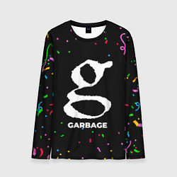 Мужской лонгслив Garbage конфети