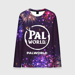 Лонгслив мужской Праздничный Palworld, цвет: 3D-принт
