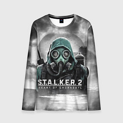 Мужской лонгслив Stalker 2 heart of Chornobyl radiation