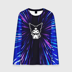 Мужской лонгслив Kuromi neon energy
