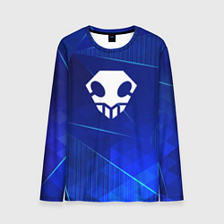 Мужской лонгслив Bleach blue poly