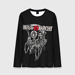 Лонгслив мужской Sons Of Anarchy - death, цвет: 3D-принт