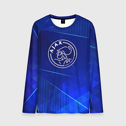 Мужской лонгслив Ajax blue poly