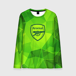 Лонгслив мужской Arsenal green poly, цвет: 3D-принт