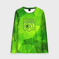 Мужской лонгслив Lyon green poly