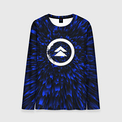 Лонгслив мужской Ghost of Tsushima blue energy, цвет: 3D-принт