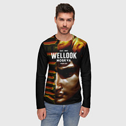 Лонгслив мужской Davids Face Look, цвет: 3D-принт — фото 2