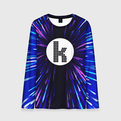 Лонгслив мужской The Killers neon energy, цвет: 3D-принт