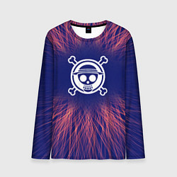 Мужской лонгслив One Piece red energy