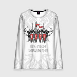 Мужской лонгслив Русь дружина богатыри
