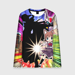 Лонгслив мужской Фанату аниме, цвет: 3D-принт