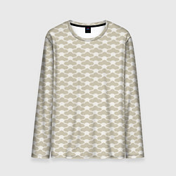 Мужской лонгслив Геометричный узор в японском стиле