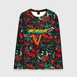 Лонгслив мужской God of War битва огня, цвет: 3D-принт